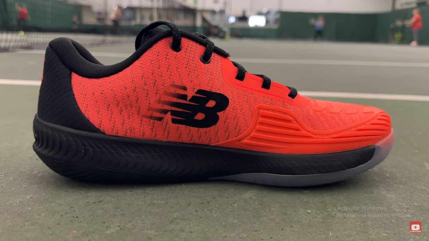 New Balance 996 V5 Pickleball Shoe featuring a TPU-knit upper and FuelCell midsole for enhanced performance.