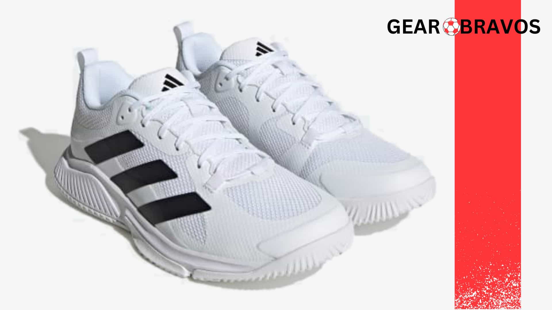 Adidas Court Team Bounce 2.0 pickleball shoes with a breathable upper, cushioned sole, and non-marking outsole for agile court movements.